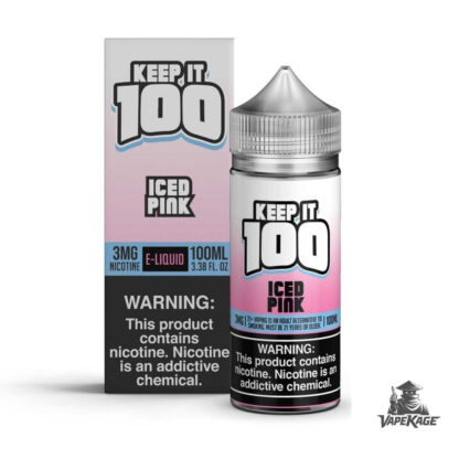Iced Pink — Keep It 100 100mL Freebase
