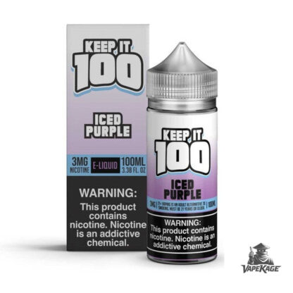 Iced Purple — Keep It 100 100mL Freebase