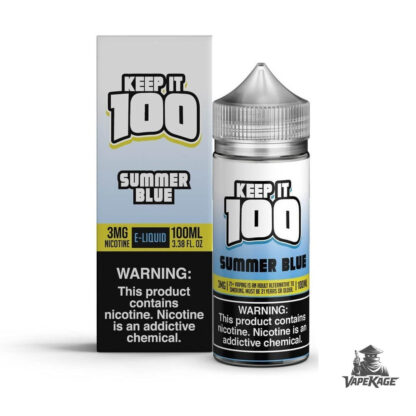 Summer Blue — Keep It 100 100mL Freebase