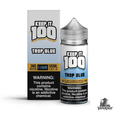 Trop Blue — Keep It 100 100mL Freebase