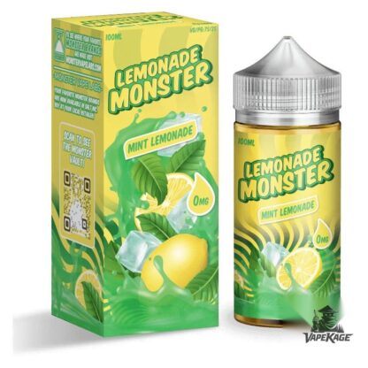 Mint Lemonade Monster Vape Labs 100mL Freebase