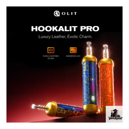 Olit Hookalit Pro 60K Hookah Disposable Vape — 10 Flavors, Shisha Style