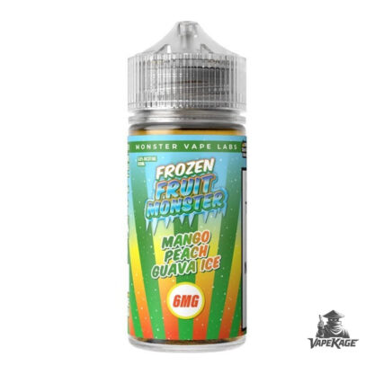Mango Peach Guava Ice Frozen Fruit Monster Vape Labs 100mL Freebase
