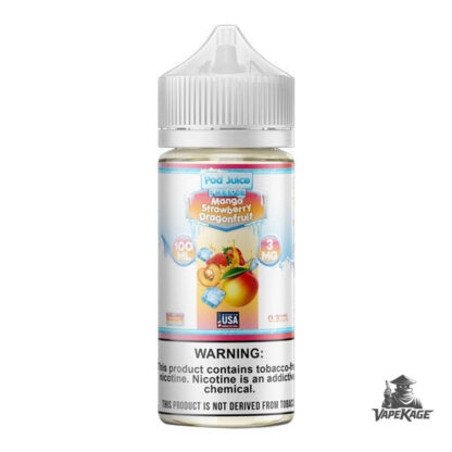 Mango Strawberry Dragonfruit Freeze — Pod Juice 100mL Freebase