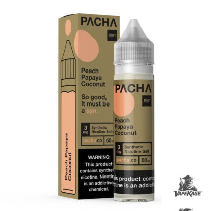 Peach Papaya Coconut — Pachamama 60mL Freebase