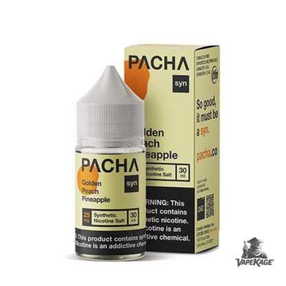 Golden Peach Pineapple — Pacha Salts — Pachamama 30mL Nic Salt