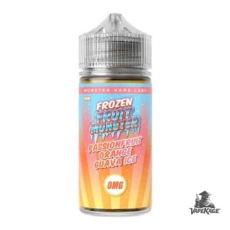 Passion Orange Guava Ice Nicotine Free — Monster Vape Labs 100mL Freebase
