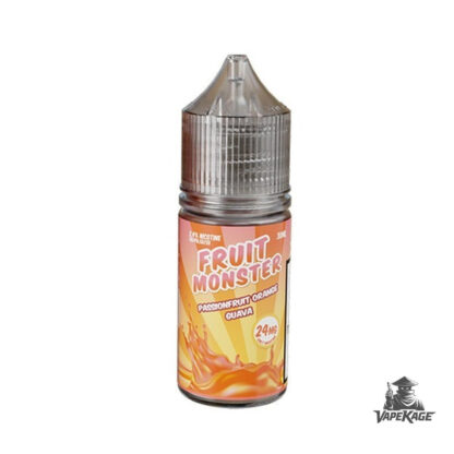 Passionfruit Orange Guava by — Fruit Monster Vape Labs 30mL Nic Salt
