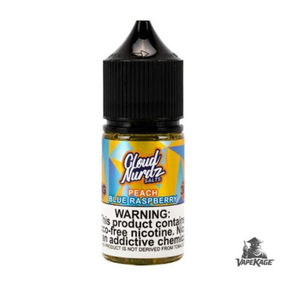 Peach Blue Raspberry by — Cloud Nurdz 30mL Nic Salt