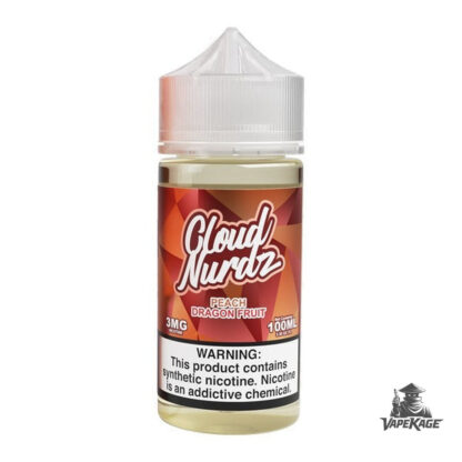Peach Dragonfruit — Cloud Nurdz 100mL Freebase