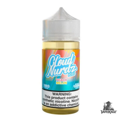 Peach Melon Iced — Cloud Nurdz 100mL Freebase