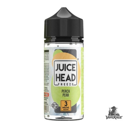 Peach Pear Freeze E Liquid — Juice Head 100mL Freebase