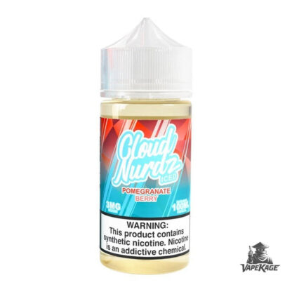 Pomegranate Berry Iced — Cloud Nurdz 100mL Freebase