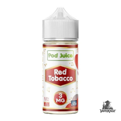 Red Tobacco — Pod Juice 100mL Freebase