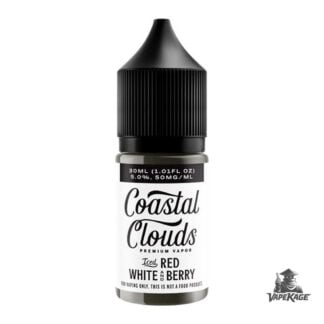Red White & Berry Iced — Coastal Clouds 30mL Nic Salt