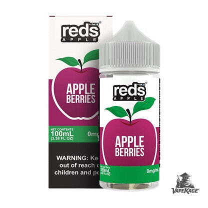 Reds Apple Berries — Reds Apple Juice — 7 Daze 60mL Freebase