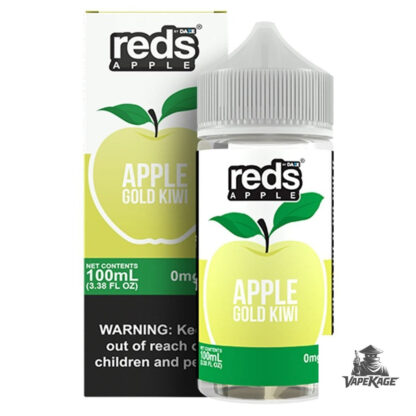 Reds Apple Golden Kiwi — Reds Apple Juice — 7 Daze 60mL Freebase