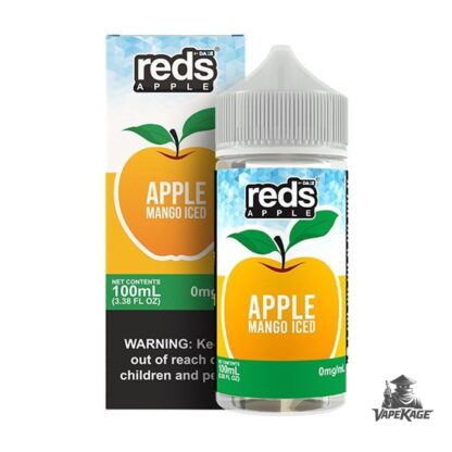 Reds Apple Mango Iced — Reds Apple Juice — 7 Daze 60mL Freebase
