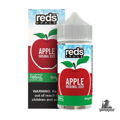 Reds Apple Original Iced — Reds Apple Juice — 7 Daze 60mL Freebase