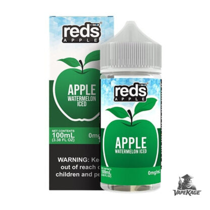 Reds Apple Watermelon Iced — Reds Apple Juice — 7 Daze 60mL Freebase