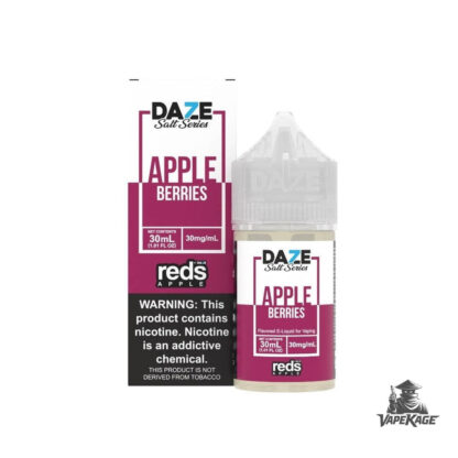 Reds Apple Berries — Reds Apple Juice — 7 Daze 30mL Nic Salt