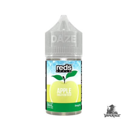 Reds Apple Golden Kiwi Iced — Reds Apple Juice — 7 Daze 30mL Nic Salt