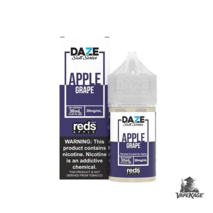 Reds Apple Grape — Reds Apple Juice — 7 Daze 30mL Nic Salt