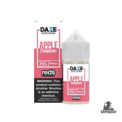 Reds Apple Strawberry — Reds Apple Juice — 7 Daze 30mL Nic Salt