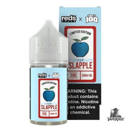 Reds x Iced Slapple — Reds Apple Juice — 7 Daze 30mL Nic Salt