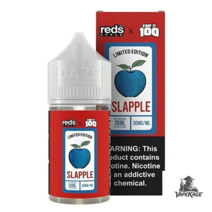 Reds x Slapple — Reds Apple Juice — 7 Daze 30mL Nic Salt