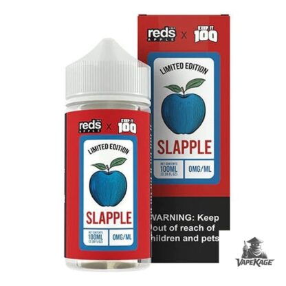 Reds x Slapple — Reds Apple Juice — 7 Daze 100mL Freebase