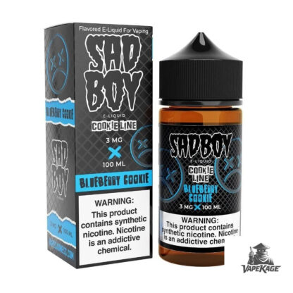 Blueberry Cookie Line — Sadboy E-Liquid 100mL Freebase