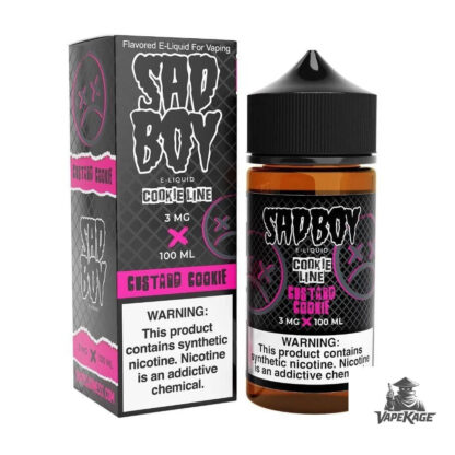 Custard Cookie Line — Sadboy E-Liquid 100mL Freebase