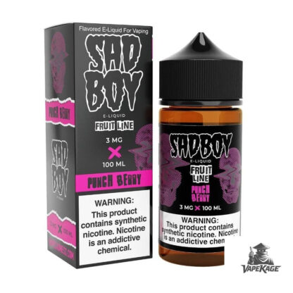 Punch Berry Fruit Line — Sadboy E-Liquid 100mL Freebase