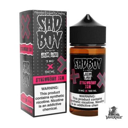 Strawberry Jam Line — Sadboy E-Liquid 100mL Freebase