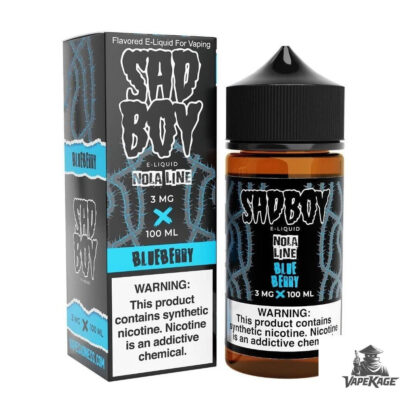 Nola Line Blueberry — Sadboy E-Liquid 100mL Freebase