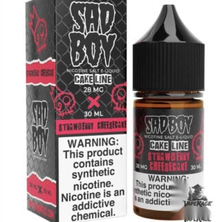 Strawberry Cheesecake — Cake Line — Sadboy E-Liquid 30mL Nic Salt