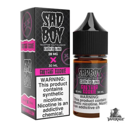 Custard Cookie Line — Sadboy E-Liquid 30mL Nic Salt