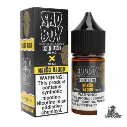Mango Blood — Fruit Line — Sadboy E-Liquid 30mL Nic Salt