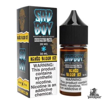Mango Blood Ice — Fruit Line — Sadboy E-Liquid 30mL Nic Salt