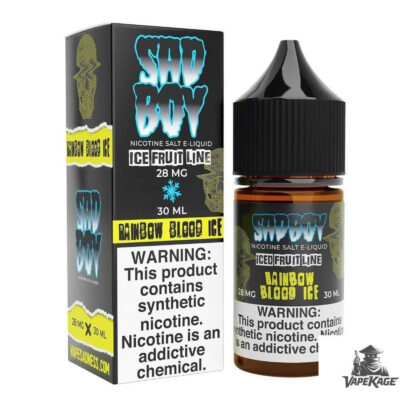 Rainbow Blood Ice — Fruit Line — Sadboy E-Liquid 30mL Nic Salt