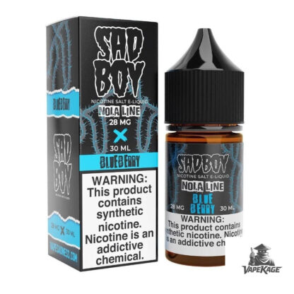 Nola Line Blueberry — Sadboy E-Liquid 30mL Nic Salt