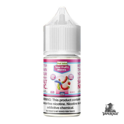 Sour Fruity Worms — Pod Juice 30mL Nic Salt