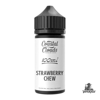 Strawberry Chew — Coastal Clouds 100mL Freebase