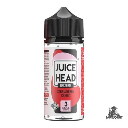 Strawberry Cream E Liquid — Juice Head 100mL Freebase