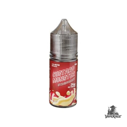 Strawberry by — Custard Monster Vape Labs 30mL Nic Salt