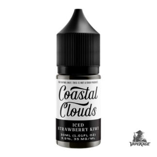 Strawberry Kiwi Iced — Coastal Clouds 30mL Nic Salt