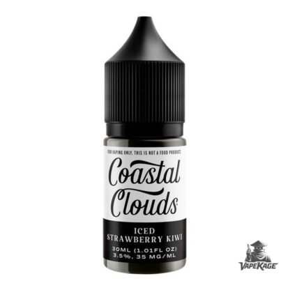 Strawberry Kiwi Iced — Coastal Clouds 30mL Nic Salt