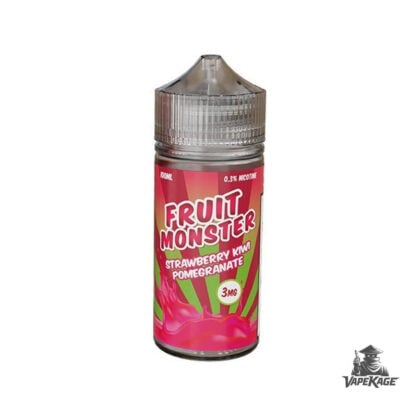 Strawberry Kiwi Pomegranate Fruit Monster Vape Labs 100mL Freebase