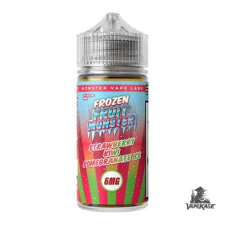 Strawberry Kiwi Pomegranate Ice Frozen Fruit Monster Vape Labs 100mL Freebase